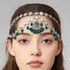 Ventas Directas de Fábrica de Cadenas para la Frente de Estilo Étnico Retro, Cadenas para el Cabello, Accesorios Étnicos Hani, Pulseras de Lijiang Yunnan, Cadenas para la Frente