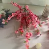 Fábrica direta ramo de flor de pessegueiro árvore de flor de pessegueiro ramo especial planta simulação engenharia ao ar livre paisagem ramo wintersweet lote