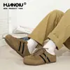Zapatos Birkenstock Universales de Suela Gruesa para Hombre, Nuevo Estilo Primavera 2026, Mocasines Cerrados sin Cordones, Mules Retro para Uso en Exteriores