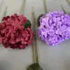90 flores artificiales, tallos individuales con hojas, hortensia, decoración de boda, arreglo de pared de flores de fondo para hotel, arreglo floral de decoración suave