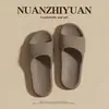Pantuflas Nanbowan para Mujer, Verano, Estilo Japonés Sencillo, Suela Suave, de Interior, Eva Ligero, Silenciosas, para Pareja, para Hombre