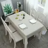Toalha de Mesa Resistente a Altas Temperaturas Estilo Nórdico, Impermeável e à Prova de Óleo, Lavável, Jogo Americano para Mesa de Jantar Xadrez de Peva de Alta Qualidade, Resistente ao Calor