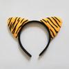 Día del Niño Actuación Animal Tocado de Cabeza de Gato Negro Grande Diadema de Gatito Diadema de Orejas de Gato Accesorios para el Cabello de Orejas de Gato Adulto
