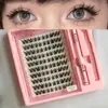 Set de Pestañas Postizas Transfronterizo, Gran Capacidad, Pestañas Postizas Gruesas de Conejo de Nueve Colas, Pelo Natural, Ligeras y Fotogénicas, Natural