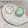Decorações Coloridas para Unhas com Lantejoulas de Pentagrama Vazado Item Quente de Celebridade da Internet Estrelas Vazadas Macaron Tamanhos Mistos Glitter