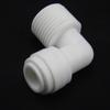 K4046 Accesorios para Máquina de Agua Pura Rosca exterior de 3 puntos conector rápido de codo de giro 3 a 2 puntos conector de bomba autocebante bomba de refuerzo