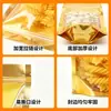 Saco Alimentício Yin Yang Alumínio Dourado Plástico Translúcido Auto-Suporte Saco com Zíper Auto-Selante Saco Embalagem para Lanches e Nozes Pronto para Venda