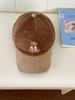 2024 Otoño e Invierno Nueva Gorra con Visera de Oso Bordado para Mujer Más Fácil de Combinar Linda Gorra de Béisbol Circunferencia de Cabeza Grande Mostrando Cara Sombrero Pequeño a la Moda