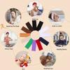 Banda para el cabello ancha de color sólido con explosiones europeas y americanas de Amazon, diadema deportiva de alta elasticidad, diadema absorbente de sudor, banda para el cabello para yoga, accesorios para el cabello
