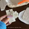 Pasador de Mimbre Colorido Estilo Ins Coreano Flor de Cinco Pétalos Pasador Estilo Vacaciones Dopamina Pasador para Flequillo Estilo Femenino