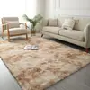 Tapete de sala de estar estilo ins de pelo alto, tapete de cabeceira de quarto, tapete de mesa de centro, tapete de bay window, popular online, direto da fábrica, atacado com frete grátis