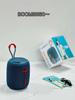 Nuevo altavoz Bluetooth inalámbrico BOOMS350 para exteriores, subwoofer portátil conveniente, luces RGB, altavoz con red de tela