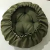 Funda de Cojín Redonda para Taburete de Color Sólido Tela Funda de Cojín para Taburete Alto Silla Tatami Barra Mostrador Banda Elástica Funda de Cojín Integrada