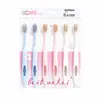 Cepillo de Dientes de Cabeza Larga en Forma de U Cerdas Suaves Hogar de Alta Gama Adulto Genuino Venta al por Mayor 5 Piezas/Bolsa Cepillo de Dientes de Cabeza Larga Limpio de Alta Gama