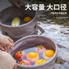 Cubo Plegable Multifuncional para Exteriores para Uso en Casa, Pesca, Viajes, Portátil, Camping, Picnic y Limpieza