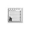 Gatinho Preto Papel Criativo Selos Adesivos Adesivos para Caderno Autoadesivo DIY Decorativos Padrão Pequeno Colar Pintura Notas Adesivas