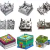 Procesamiento por Moldeo por Inyección, Desarrollo de Nuevos Productos Personalizados, Fabricación de Moldes de Cavidad Única y Múltiple Basada en Dibujos y Muestras, Fabricante de Productos de Plástico
