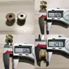 95 Rueda de Cerámica 99 Polea Aluminio de Oxidación Titanio Cerámica Resistente al Desgaste Guía de Hilo Guía de Cable Piezas de Máquina Textil Fabricante Venta Directa Fija
