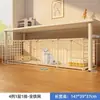 Gaiola para Gatos Quente de Inverno Doméstica Multiandares com Banheiro Gato Espaço Livre Super Grande Armário para Gatos Ninho Pequeno para Gatos Indoor