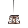 Luminárias Zhongshan, Lustres para Teto de Sala de Estar, Iluminação Minimalista Moderna para Quarto, Luminárias de Corredor em Ferro Forjado Retrô, Luminárias de Entrada