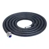 Ventas Directas de FábricaTubo Corrugado Metálico con Recubrimiento de Plástico Arnés de Cables Tubo Flexible Roscado Protector Personalizado Tubo Roscado Retardante de Llama