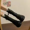 Botas estilo Martin para mujer con suela gruesa y tacón grueso, nueva colección de verano 2026, botines versátiles, estilo británico retro, cómodas y fáciles de combinar