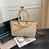 Bolso de Mezclilla Patchwork para Mujer 2026 Nuevo Estilo Simple Casual Estilo Coreano Gran Capacidad Bolso de Hombro Único Bolso Cruzado Pequeño Cuadrado