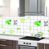 Pegatinas de cocina a prueba de aceite autoadhesivas para gabinete, papel de aluminio, papel de estaño, impermeables, a prueba de humedad, almohadilla, tapete para gabinete, cajón, mesa, renovación, papel tapiz
