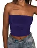 Top de tubo liso popular en eBay europeo y americano Nuevo chaleco deportivo de yoga de color liso para mujer