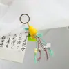 Cabaceira Cerâmica Pequena Pingente de Borla Estilo Antigo Chaveiro Requintado Pequeno Presente Criativo Chaveiro de Cerâmica Atacado