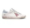 Zapatos Casuales Planos Clásicos con Lentejuelas de Estrella, Versátiles, Estilo Retro Desgastado Blancos, Mismo Estilo para Parejas