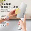 Set de cuchillos Wang Mazi, Set de tres piezas para la cocina del hogar, Set completo de utensilios para la preparación de alimentos, Cuchillo de cocina y tabla de cortar Dos en uno