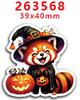 Parche de resina acrílica con lazo, adorables pegatinas decorativas para refrigerador, PR261076, 2023