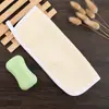 Toalha Quadrada de Terrycloth de Nylon para Mulheres para Esfregar e Limpar a Pele, Toalha de Banho Espumante Masculina para Esfoliação e Descontaminação, Uso Dupla Face