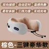 Massageador Cervical Multifuncional em Forma de U Elétrico de Amassar Protetor de Pescoço Almofada para Viagem de Avião Carro Estudantes Almofada de Massagem para Pescoço