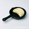 Mini Supermercado Simulación Sartén para Freír Tortillas Joyería DIY Comida Juego Casa de Muñecas Miniatura Accesorios Casa de Muñecas Colgante