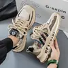 Zapatos de Hombre Transfronterizos Estación Europea 2026 Nuevos de Primavera Versátiles de Suela Gruesa Casuales para Jóvenes Forrest Gump Deportivos Zapatos de Papá
