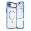 Funda Protectora Anti-Caídas Airbag para iPhone 17 16 Anti-Amarilleo Transparente 15Pro 14 Funda Magnética para Teléfono