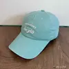 Marca Coreana de Moda Callejera de Nicho Unisex Casual Gorra de Béisbol Bordada Aeyio Estilo Nuevo Primavera/Verano Gorra de Pico de Pato