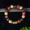Cuentas Multicolor, Dragón y Fénix Tallados, Accesorios Luminosos, Pulseras de Cuentas, Joyería para Hombres y Mujeres, Juguetes Culturales