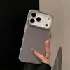 Suitable for Apple 15 Frosted Semi-Transparent Mobile Phone Case iPhone 14 Promax Simple 16 Anti-Fall Protective Cover 17Pro