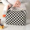 Bolsa Térmica de Pana para Comida, Bolsa de Almuerzo de Gran Capacidad, Bolsa de Almuerzo Engrosada con Papel de Aluminio, Bolsa de Almuerzo Impermeable y a Prueba de Aceite