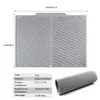 Tapete de bar antiderrapante tapete de bar tapete escorredor para mesa de cozinha ecológico borracha macia silicone isolante térmico porta-copos