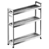 Suporte para Temperos Prateleira de Armazenamento para Cozinha Porta-Facas Multifuncional Bancada Doméstico Óleo Sal Molho de Soja Vinagre Suporte para Armazenamento de Temperos Atacado