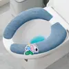 Cojín para Inodoro Adhesivo Cojín para Inodoro Adhesivo Lavable Anillo para Inodoro Cubierta de Inodoro Pegatina de Verano para Inodoro