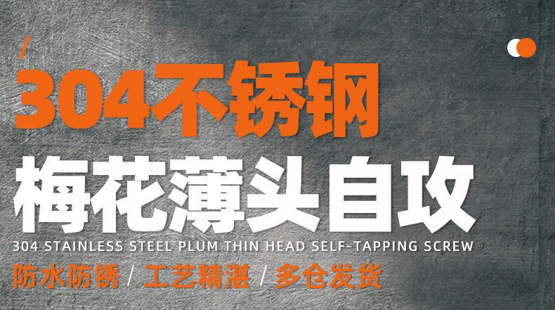 304不锈钢CA梅花薄头自攻螺丝_01_01.jpg