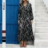 Vestido feminino de renda simples, corte slim, estilo retrô suave, com cadarço e estampa de bolinhas, para primavera e outono, transfronteiriço europeu e americano da Amazon
