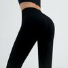 Grande Promoção Sem Devolução Calças de Yoga Sorridentes Esportivas Sem Costura Europeias e Americanas Calças de Fitness Justas Cintura Alta Treino Abdominal Calças para Ciclismo