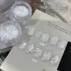 Moda Más Vendido Brillo Arte de Uñas Diamante Chispa Polvo Decoraciones para Uñas Deslumbrante Reflectante Diamante Triturado Polvo de Brillo Polvo Fino Venta al por Mayor