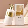 TWG Caviar Shampoo Nutritivo Limpeza Fragrância Duradoura Reparação das Raízes do Cabelo Gel de Banho com Caviar Condicionador
